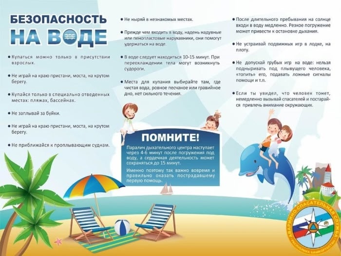 Безопасный отдых на воде.