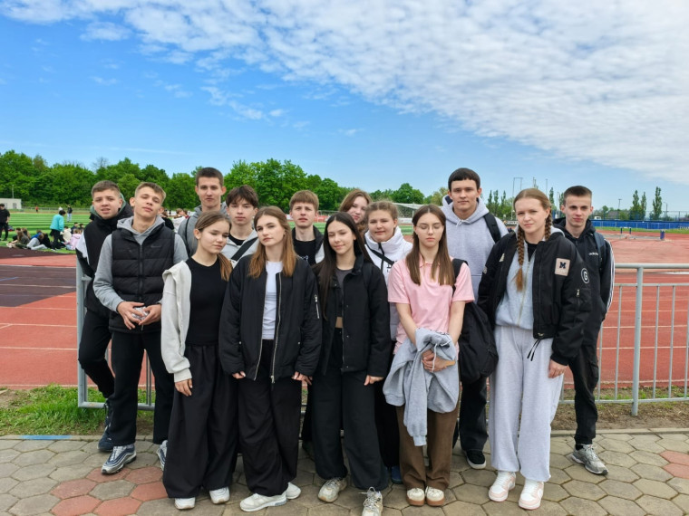 Традиционная легкоатлетическая эстафета, посвященная 80-ой годовщине Победы в Великой Отечественной войне.